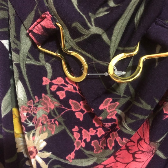 NWOT INC Violet Wrap Dress - Picture 4 of 5